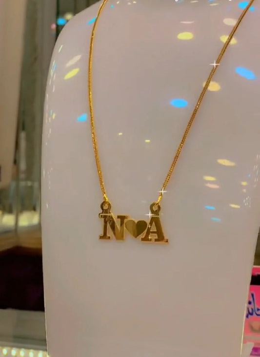 Love Alphabet Necklace