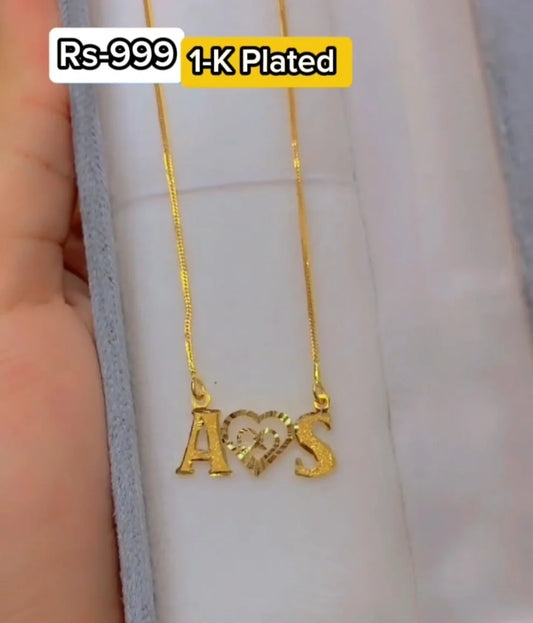 New Alphabet Necklace